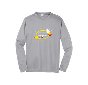 Cox Mill Elementary-Adult Unisex Dri-Fit Long Sleeve Tee On-Demand Space Logo