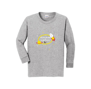 Cox Mill Elementary-Youth Unisex Long Sleeve Tee On-Demand Space Logo