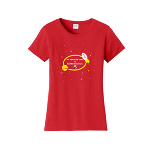 Cox Mill Elementary-Womens Fan Favorite Tee On-Demand Space Logo