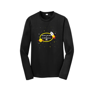 Cox Mill Elementary-Youth Unisex Dri-Fit Long Sleeve Tee On-Demand Space Logo