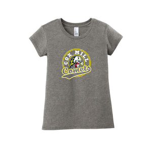 Cox Mill Elementary-Girls Youth Premium Tee On-Demand Circle Logo