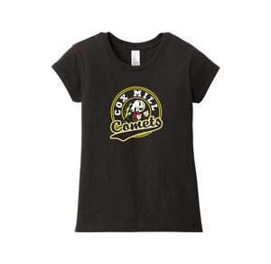 Cox Mill Elementary-Girls Youth Premium Tee On-Demand Circle Logo