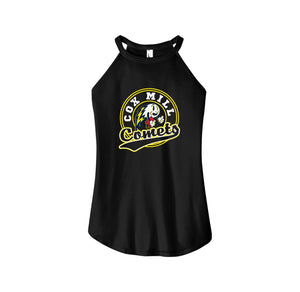 Cox Mill Elementary-Womens Premium Perfect Tri Rocker Tank On-Demand Circle Logo