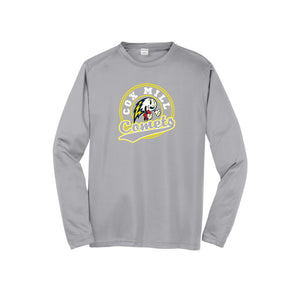 Cox Mill Elementary-Adult Unisex Dri-Fit Long Sleeve Tee On-Demand Circle Logo