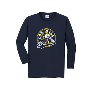 Cox Mill Elementary-Youth Unisex Long Sleeve Tee On-Demand Circle Logo