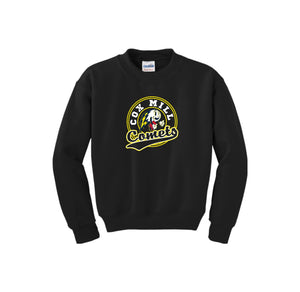 Cox Mill Elementary-Youth Unisex Crewneck Sweatshirt On-Demand Circle Logo