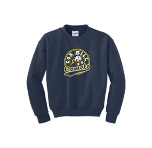 Cox Mill Elementary-Youth Unisex Crewneck Sweatshirt On-Demand Circle Logo