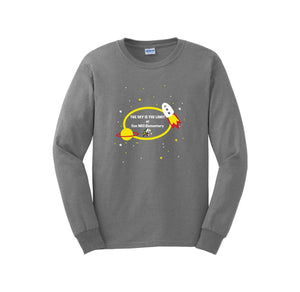 Cox Mill Elementary-Adult Unisex Long Sleeve Tee On-Demand Space Logo