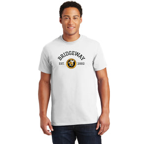 Bridgeway Island-Adult Unisex T-Shirt Circle Logo