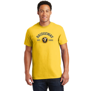 Bridgeway Island-Adult Unisex T-Shirt Circle Logo