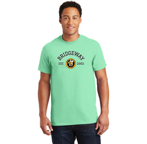 Bridgeway Island-Adult Unisex T-Shirt Circle Logo