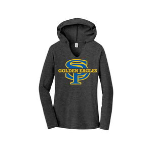 San Pasqual High School-Womens Premium Perfect Tri Long Sleeve Hoodie On-Demand SP Logo