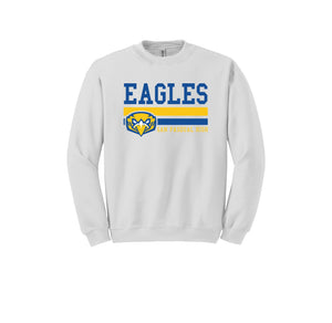 San Pasqual High School-Adult Unisex Crewneck Sweatshirt On-Demand Eagles Logo