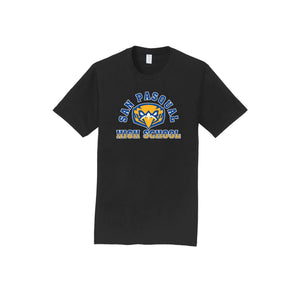 San Pasqual High School-Adult Unisex Fan Favorite Premium Tee On-Demand Curve Logo