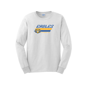 San Pasqual High School Spirit Wear 2024-25 On-Demand-Adult Unisex Long Sleeve Tee On-Demand Stripes Logo