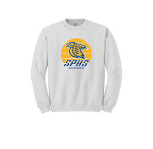 San Pasqual High School-Adult Unisex Crewneck Sweatshirt On-Demand Circle Logo