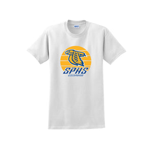 San Pasqual High School-Adult Unisex T-Shirt On-Demand Circle Logo