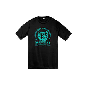 Mott Elementary Spirit Wear 2024 On-Demand-Youth Unisex Dri-Fit Shirt On-Demand Teal Owl