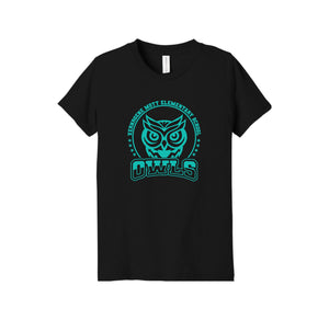 Mott Elementary Spirit Wear 2024 On-Demand-Youth Unisex Premium Triblend Short Sleeve Tee On-Demand Teal Owl