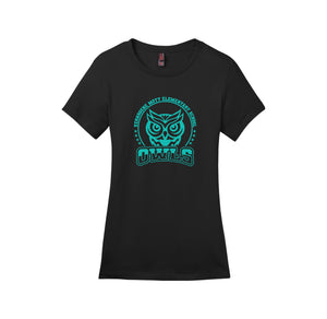 Mott Elementary Spirit Wear 2024 On-Demand-Womens Premium Tee On-Demand Teal Owl