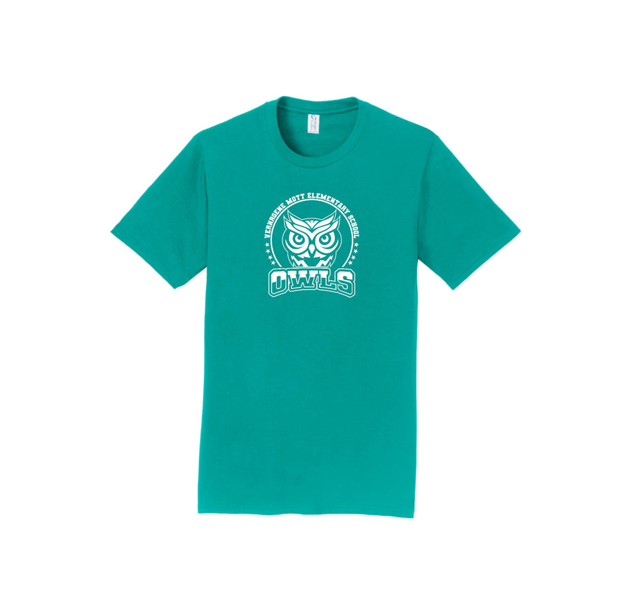 Mott Elementary Spirit Wear 2024 On-Demand-Adult Unisex Fan Favorite Premium Tee On-Demand White Owl