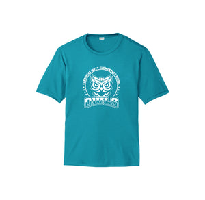 Mott Elementary Spirit Wear 2024 On-Demand-Adult Unisex Dri-Fit Shirt On-Demand White Owl