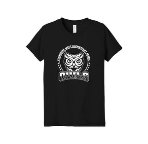 Mott Elementary Spirit Wear 2024 On-Demand-Youth Unisex Premium Triblend Short Sleeve Tee On-Demand White Owl