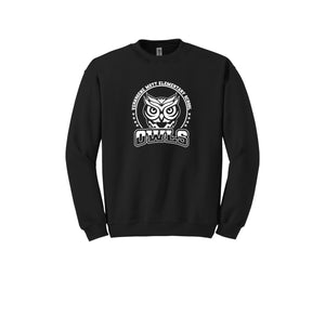 Mott Elementary Spirit Wear 2024 On-Demand-Adult Unisex Crewneck Sweatshirt On-Demand White Owl