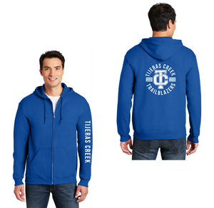 Tijeras Creek Elementary Spirit Wear 2024-25 On Demand-Adult Unisex Full-Zip Hooded Sweatshirt