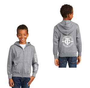 Tijeras Creek Elementary Spirit Wear 2024-25 On Demand-Youth Unisex Full-Zip Hooded Sweatshirt