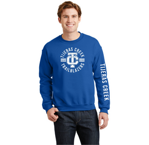 Tijeras Creek Elementary Spirit Wear 2024-25 On Demand-Adult Unisex Crewneck Sweatshirt