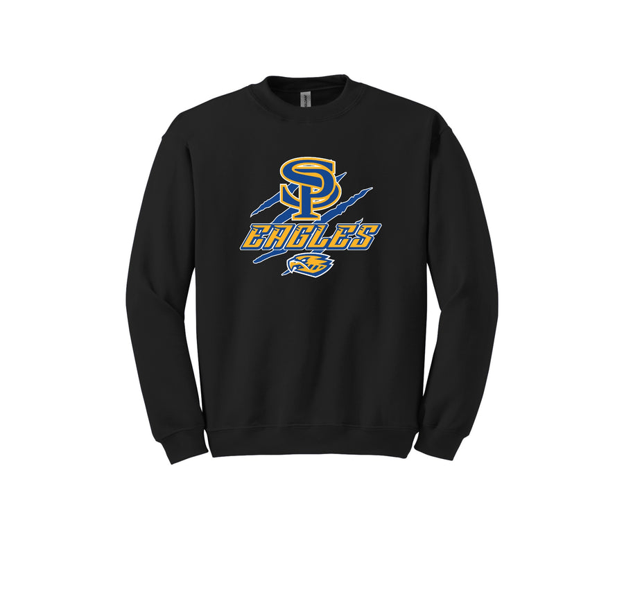 San Pasqual High School-Adult Unisex Crewneck Sweatshirt On-Demand Claw Eagles