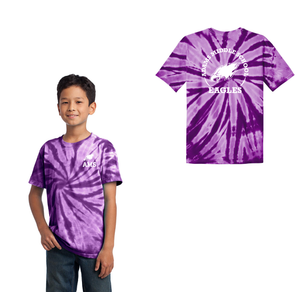 Adams Middle School Spirit Wear 2024-25 On Demand-Youth Unisex Tie-Dye Shirt