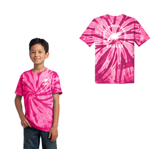 Adams Middle School Spirit Wear 2024-25 On Demand-Youth Unisex Tie-Dye Shirt