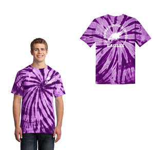 Adams Middle School Spirit Wear 2024-25 On Demand-Adult Unisex Tie-Dye Shirt