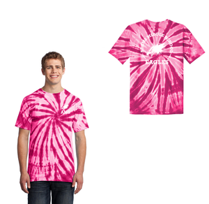 Adams Middle School Spirit Wear 2024-25 On Demand-Adult Unisex Tie-Dye Shirt