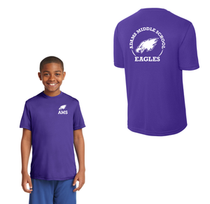 Adams Middle School Spirit Wear 2024-25 On Demand-Youth Unisex Dri-Fit Shirt