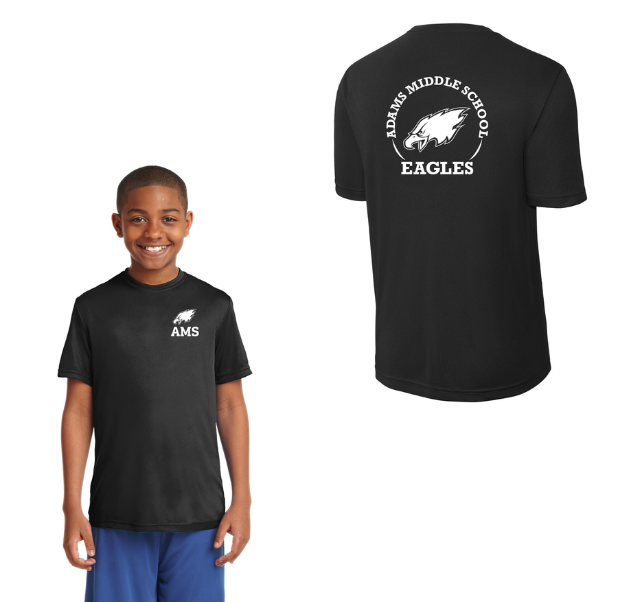 Adams Middle School Spirit Wear 2024-25 On Demand-Youth Unisex Dri-Fit Shirt