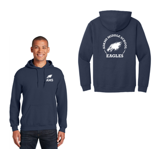 Adams Middle School Spirit Wear 2024-25 On Demand-Adult Unisex Hoodie