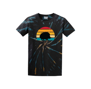 Holly Grove Elementary Spirit Wear On Demand 2024/25-Adult Unisex Tie-Dye Shirt Stripe