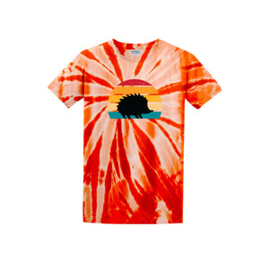 Holly Grove Elementary Spirit Wear On Demand 2024/25-Adult Unisex Tie-Dye Shirt Stripe