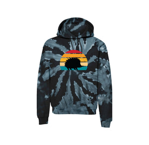 Holly Grove Elementary Spirit Wear On Demand 2024/25-Adult Unisex Tie-Dye Hoodie Stripe