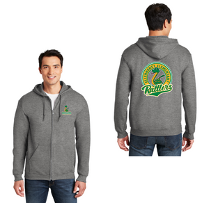 Ellerhorst Elementary-Adult Unisex Full-Zip Hooded Sweatshirt Circle