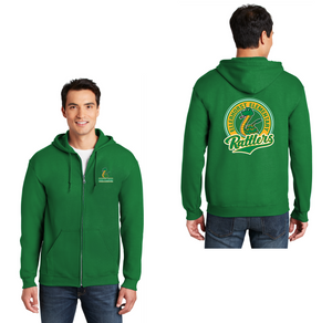 Ellerhorst Elementary-Adult Unisex Full-Zip Hooded Sweatshirt Circle