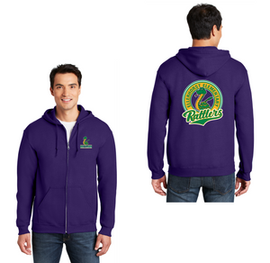 Ellerhorst Elementary-Adult Unisex Full-Zip Hooded Sweatshirt Circle