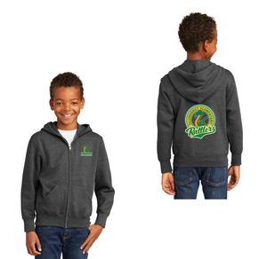 Ellerhorst Elementary-Youth Unisex Full-Zip Hooded Sweatshirt Circle