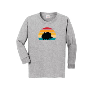 Holly Grove Elementary Spirit Wear On Demand 2024/25-Youth Unisex Long Sleeve Tee Stripe