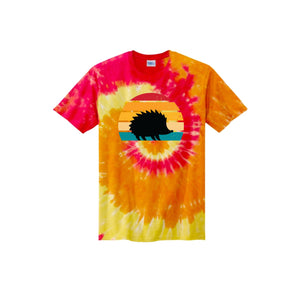 Holly Grove Elementary Spirit Wear On Demand 2024/25-Youth Unisex Tie-Dye Shirt Stripe