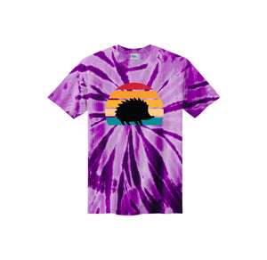 Holly Grove Elementary Spirit Wear On Demand 2024/25-Youth Unisex Tie-Dye Shirt Stripe