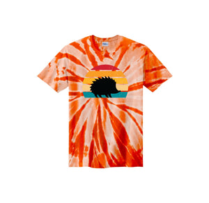 Holly Grove Elementary Spirit Wear On Demand 2024/25-Youth Unisex Tie-Dye Shirt Stripe